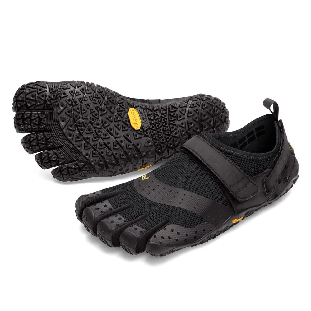 Vibram Fivefingers Mens VAQUA Minimalist Water Shoes Black Feetus