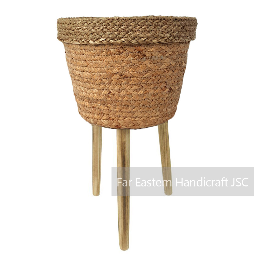 Seagrass Planter Pot 02