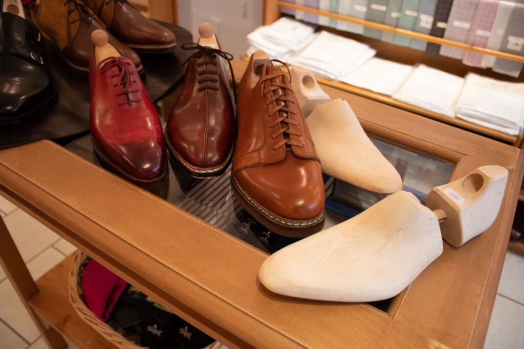 Trunkshow with bespoke shoemaker Maftei in Hamburg Der Feine Herr