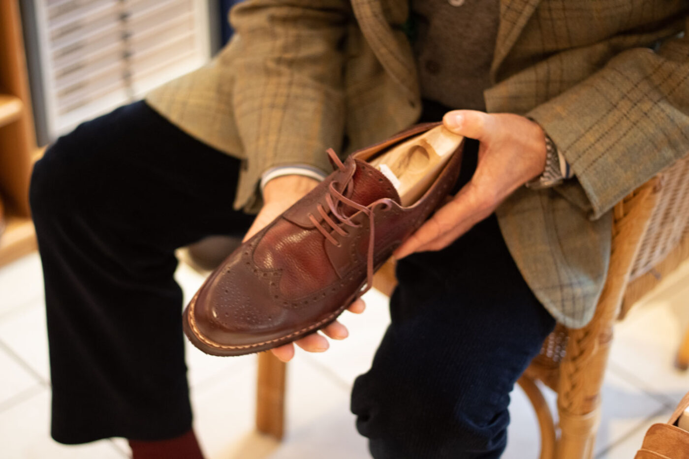 Trunkshow with bespoke shoemaker Maftei in Hamburg Der Feine Herr