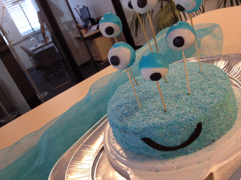 Monsterparty! (Monstertorte mit CakepopAugen) Feinkostpunks.de