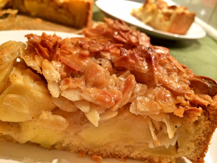 Apfelkuchen mit MandelKnusperDecke Feinkostpunks.de