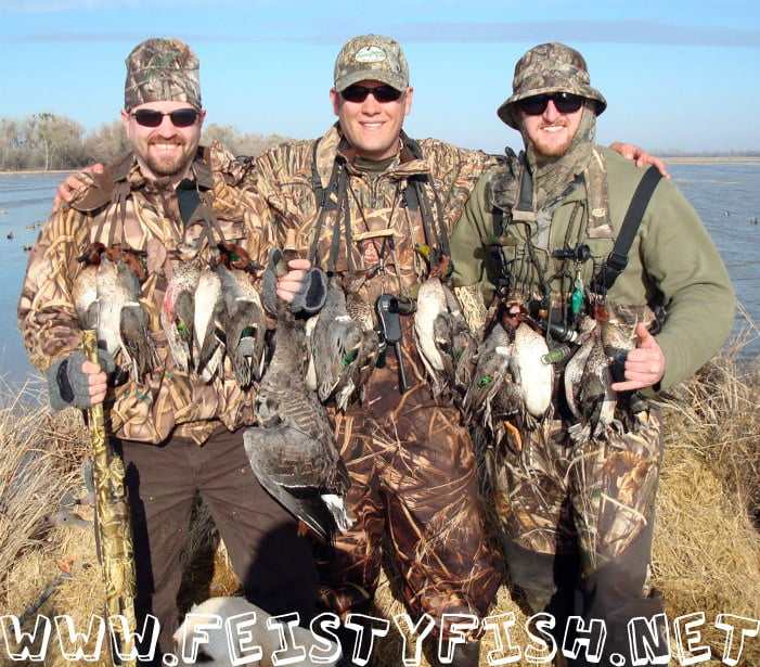 Sacramento Duck Hunting Feisty Fish Guide Service