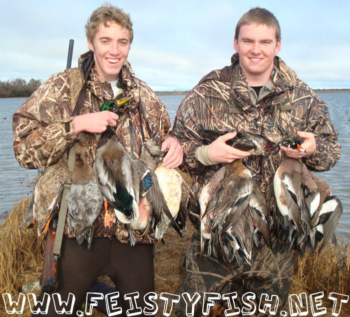 Sacramento Duck Hunting Feisty Fish Guide Service