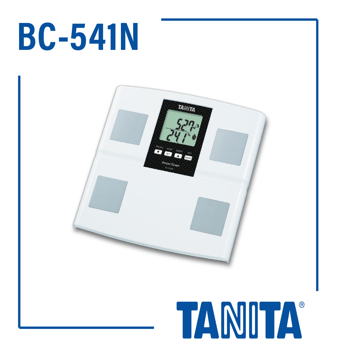 BC-541N TANITA 9-in-one Lightweight Body Composition Monitor – Felco