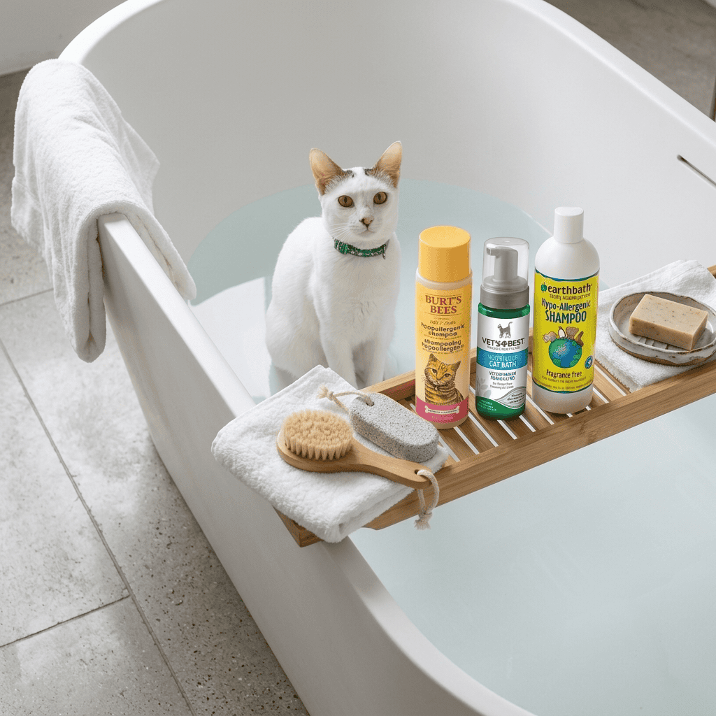 6 Best Cat Shampoos for Healthy, Shiny Coats 5 Best Cat Shampoos