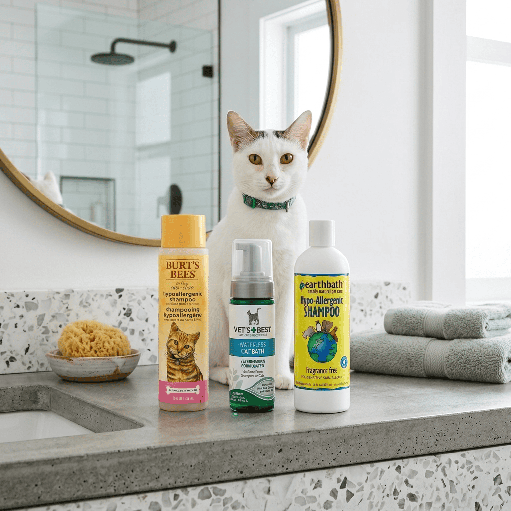 6 Best Cat Shampoos for Healthy, Shiny Coats 1 Best Cat Shampoos