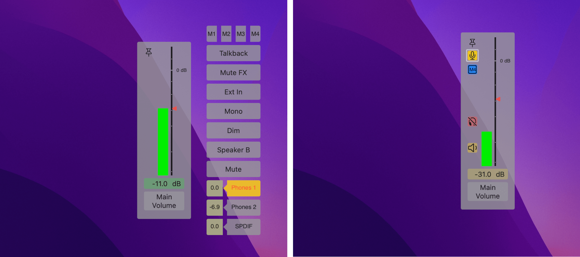 ControlPilot Display, control & automate TotalMix Control Room