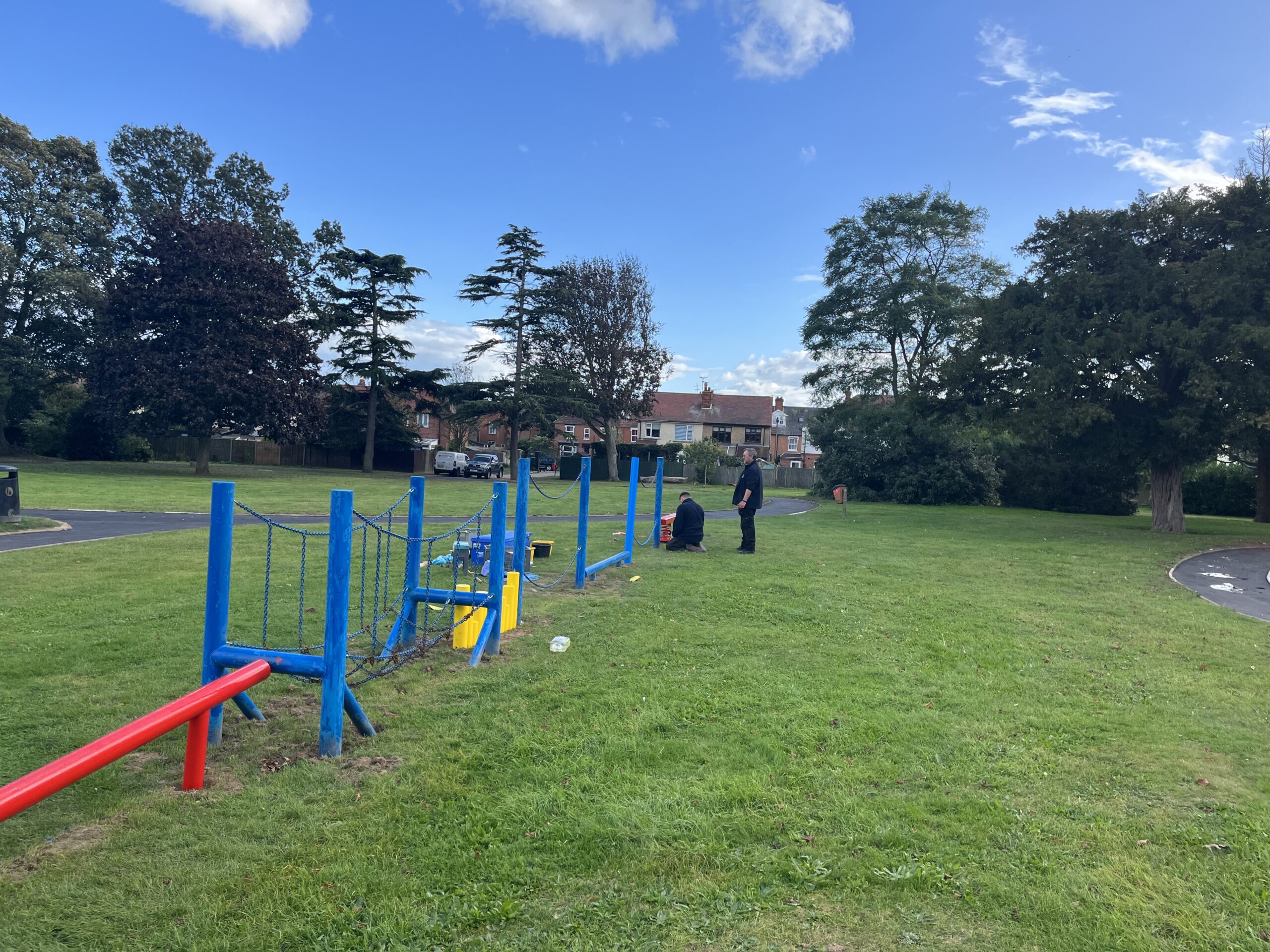 Felixstowe Town Council Improves Allenby Park and Gosford Way Park