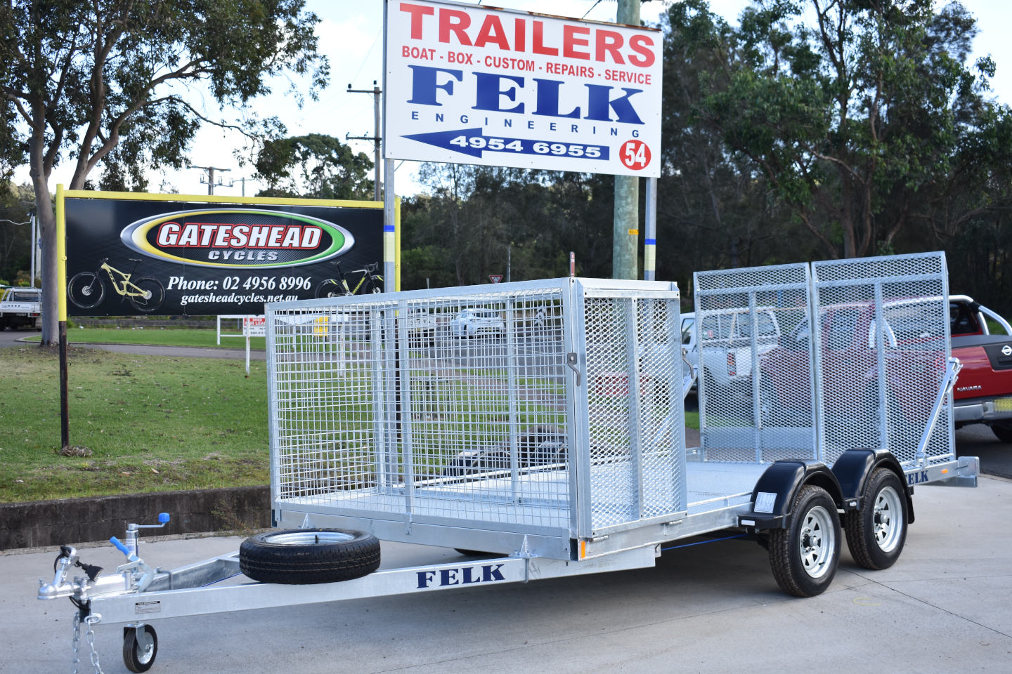 Lawn Mower Trailers FELK Engineering Pty Ltd