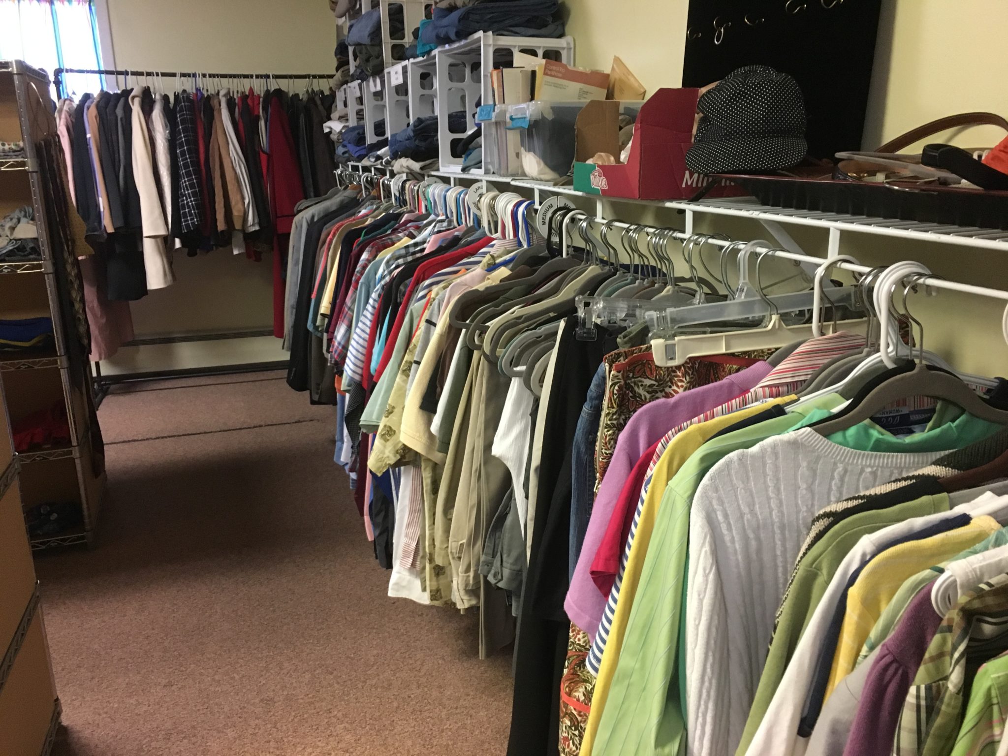 Our Clothes Closet is Preparing for Spring! • Fellowship Church