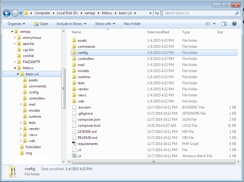 Install Yii 2.0 Manually or without Composer