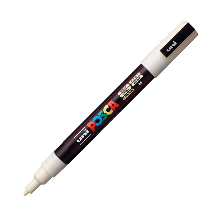 Posca Paint Marker 3M Fine Bullet Tip Ivory Lia Griffith