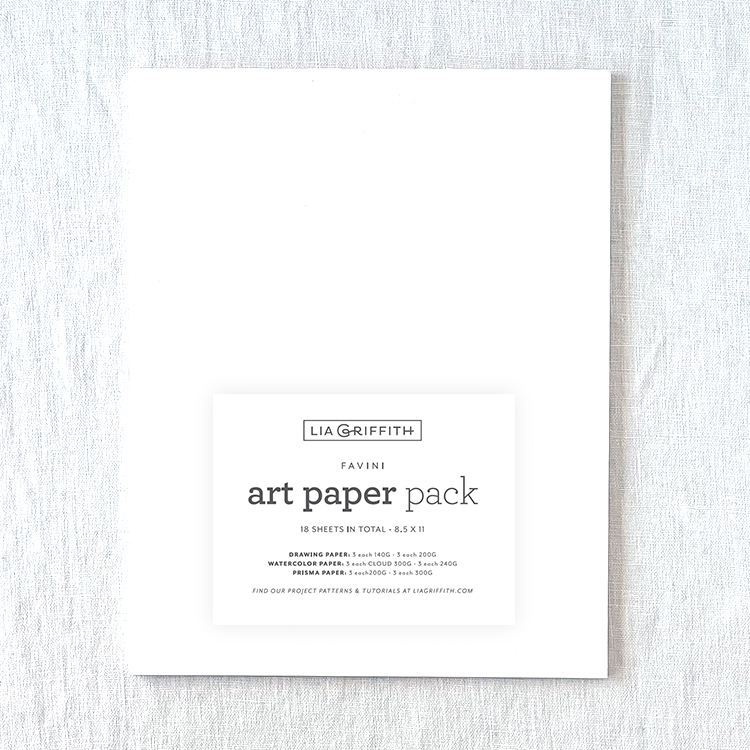 Craft paper Lia Griffith for Felt Paper Scissors