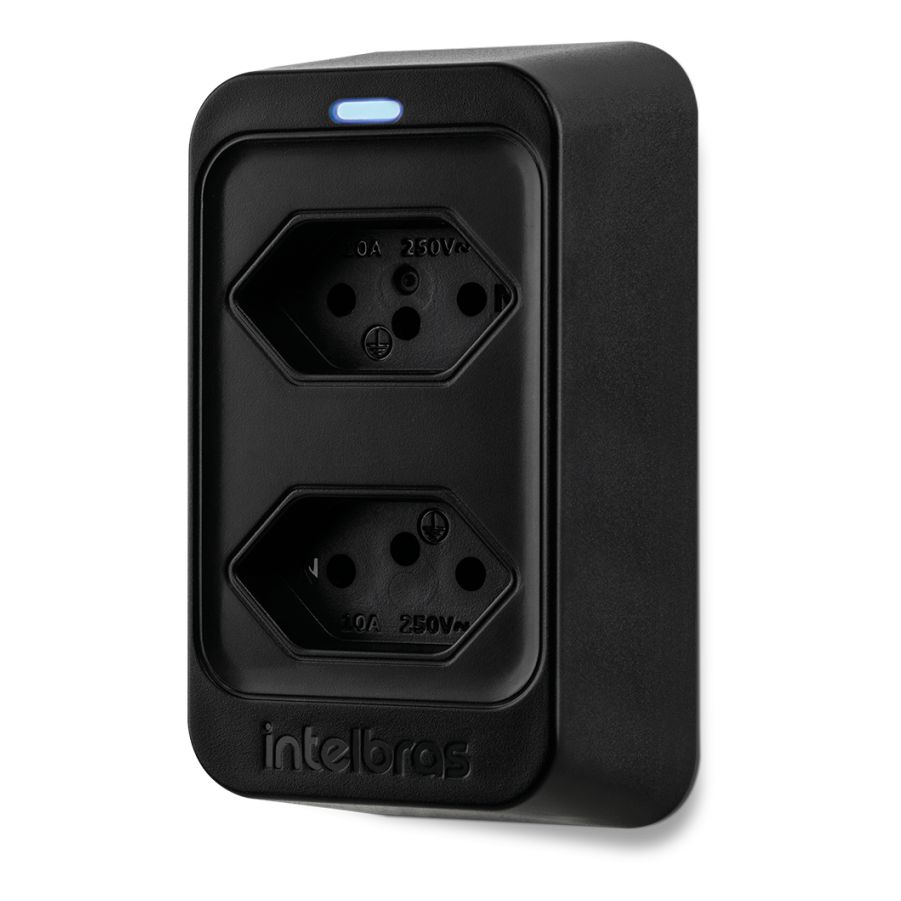 Protetor contra surtos elétricos Intelbras EPS 302 Preto Feluc