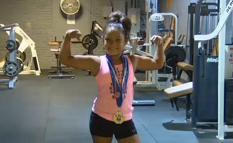 9YearOld ‘Powerhouse Princess’ Setting New Records Female Muscle