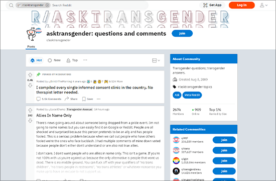 Top 12 Transgender Forums And Discussion Groups