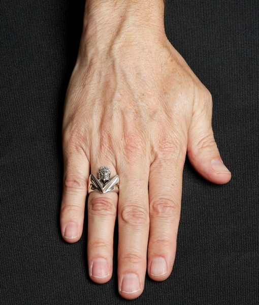 Caddy Ring Femme metale