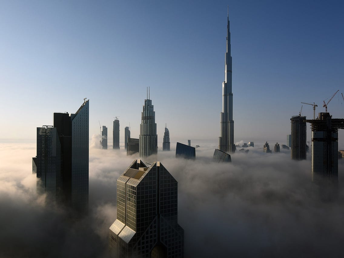 What are the top largest buildings in the world?