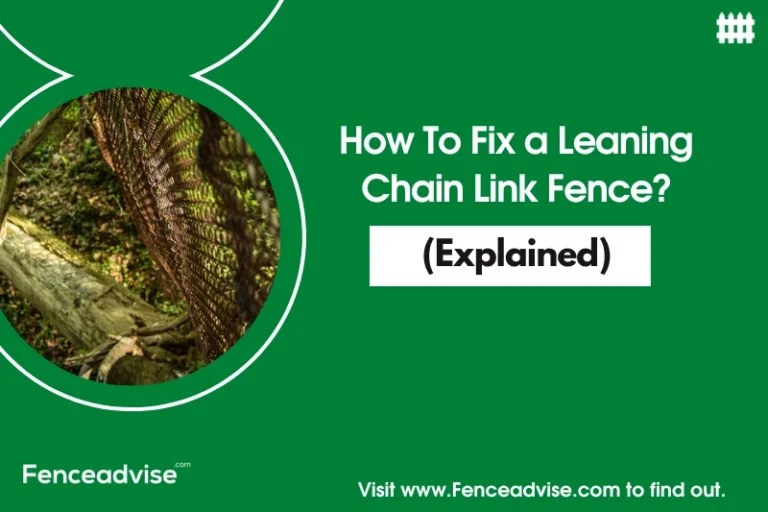 How To Install Chain Link Fence Without Top Rail? (Step By Step)