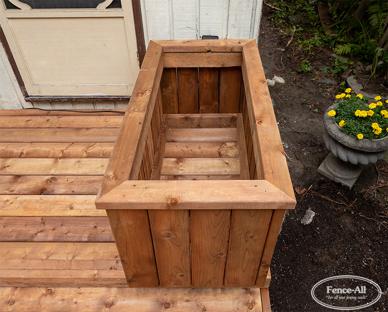 Planter Boxes | Wood | Products | Fence All | Ottawa, ON
