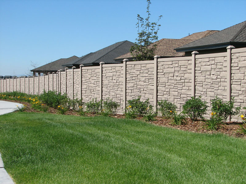 SimTek EcoStone Beige Granite Fence & Deck Supply