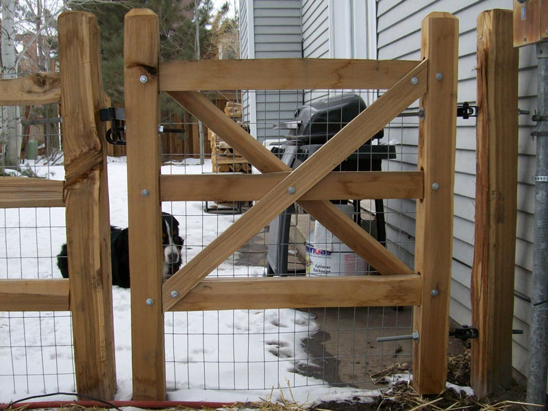 Split Rail Single Gate Fence & Deck Supply