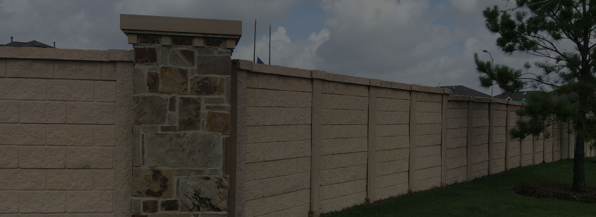 Fencecrete Smooth Concrete Fence Custom Masonry Concrete Wall