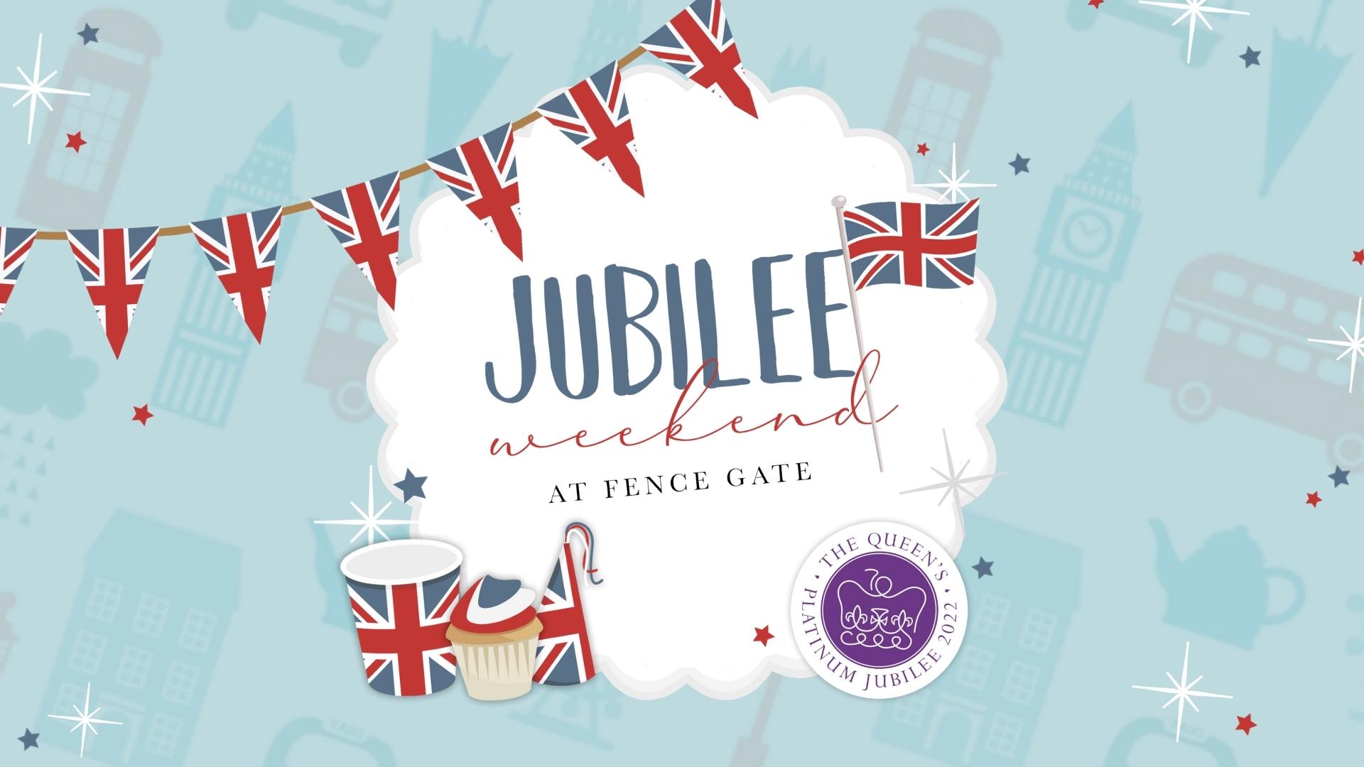 Jubilee Weekend Fence Gate