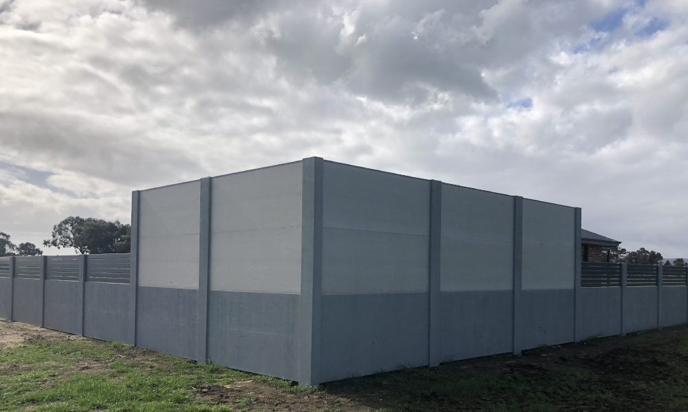 Modular Wall project by JC Contemporary Fencing Fences and Gates