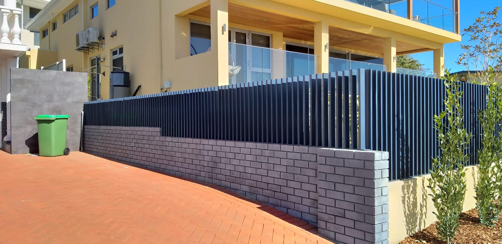 Superior Blade Fence Navy Blue Fence Spot