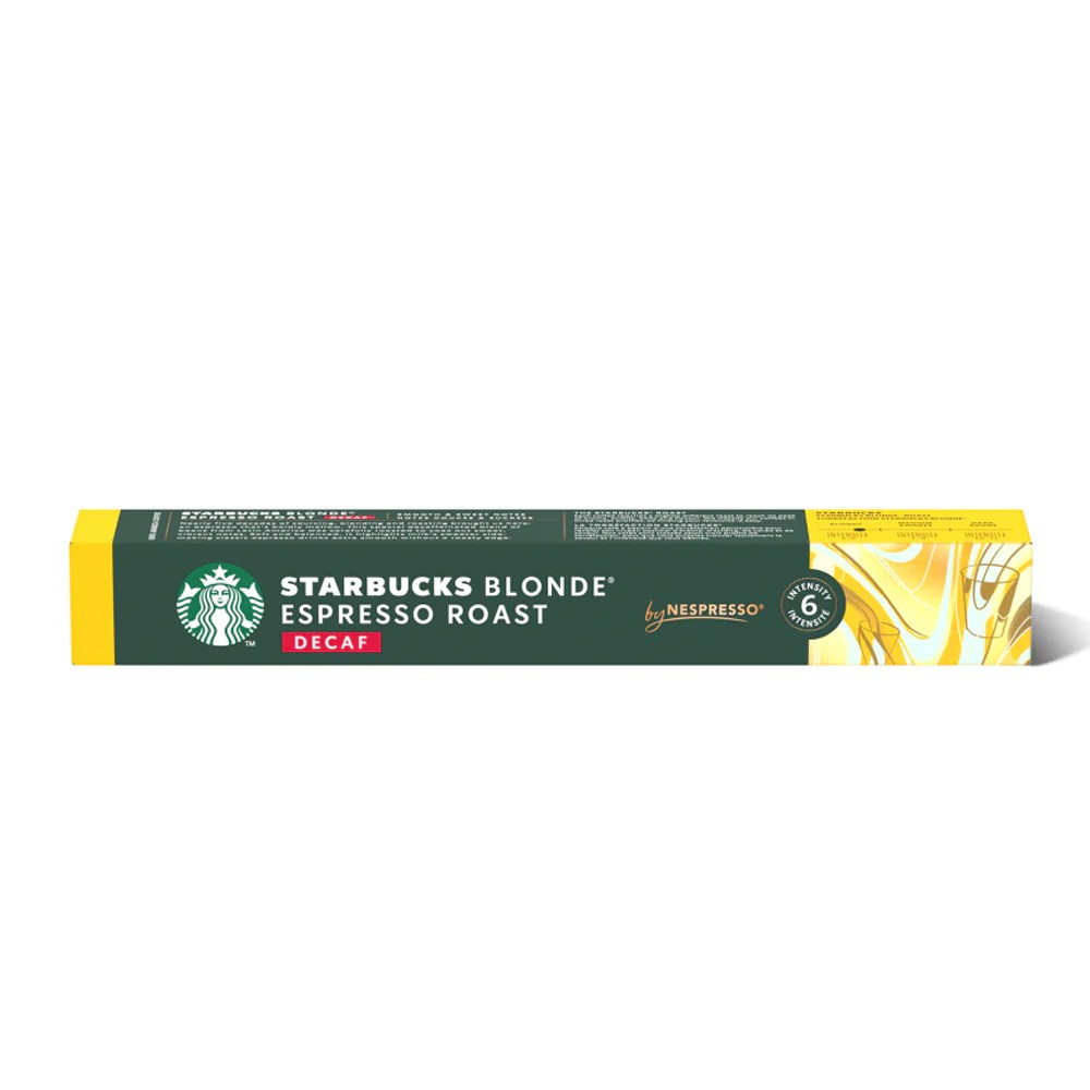 Starbucks Blonde Espresso Roast Decaf 10 capsules Fengany
