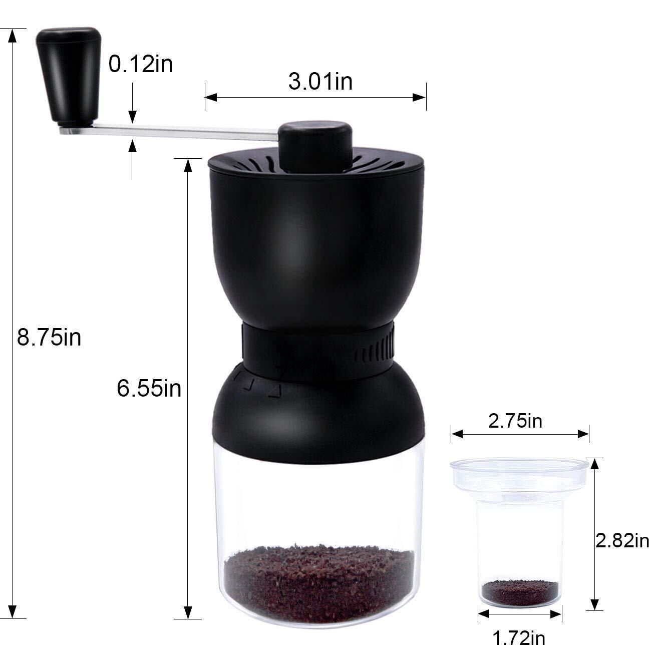 plastics manual coffee grinder