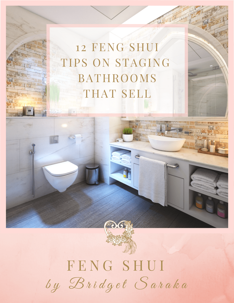 12 Feng Shui Tips on Staging Bathrooms that SELL Feng Shui by Bridget