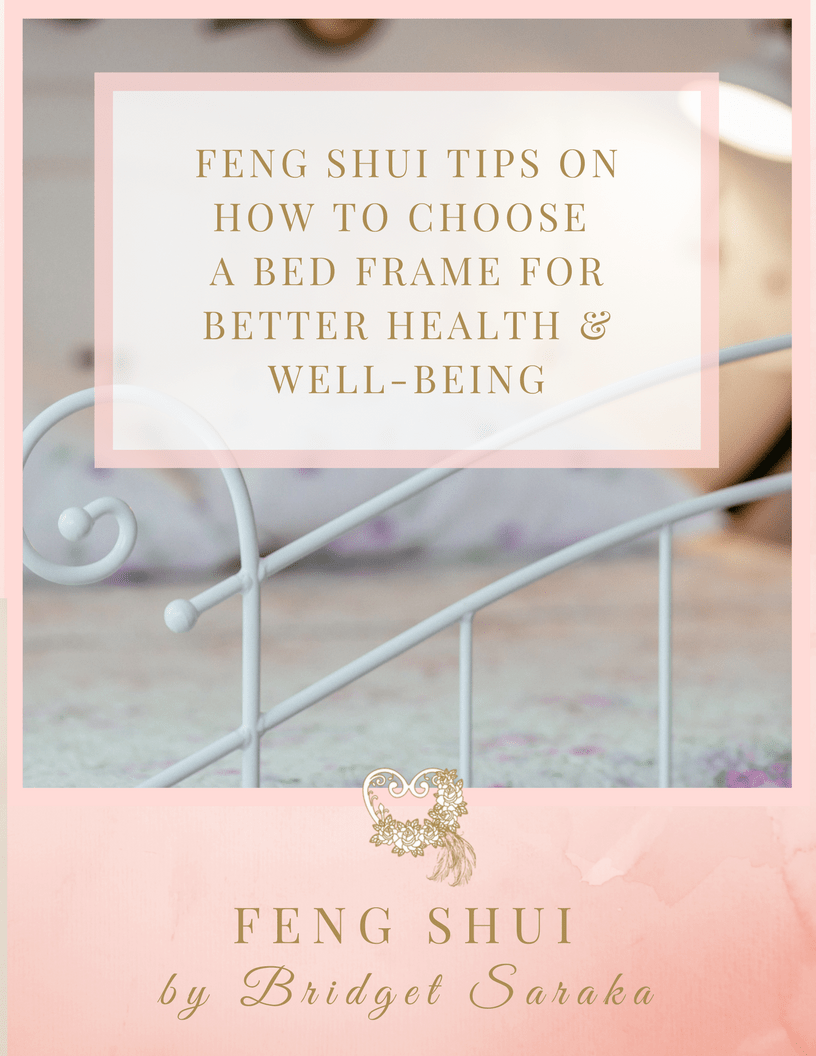 Feng Shui tips on How to Choose a Bed Frame for Better Health & Well