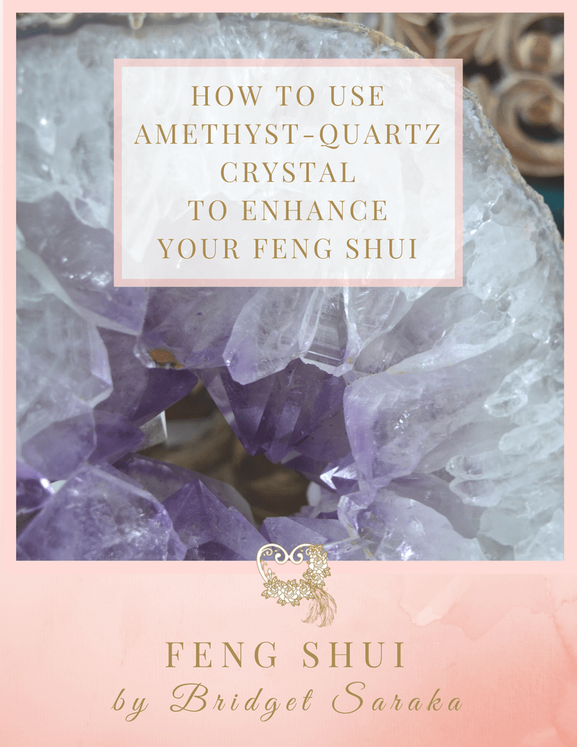 How to use The Living Essence of AmethystQuartz Crystal Geode to Enhance Your Feng Shui
