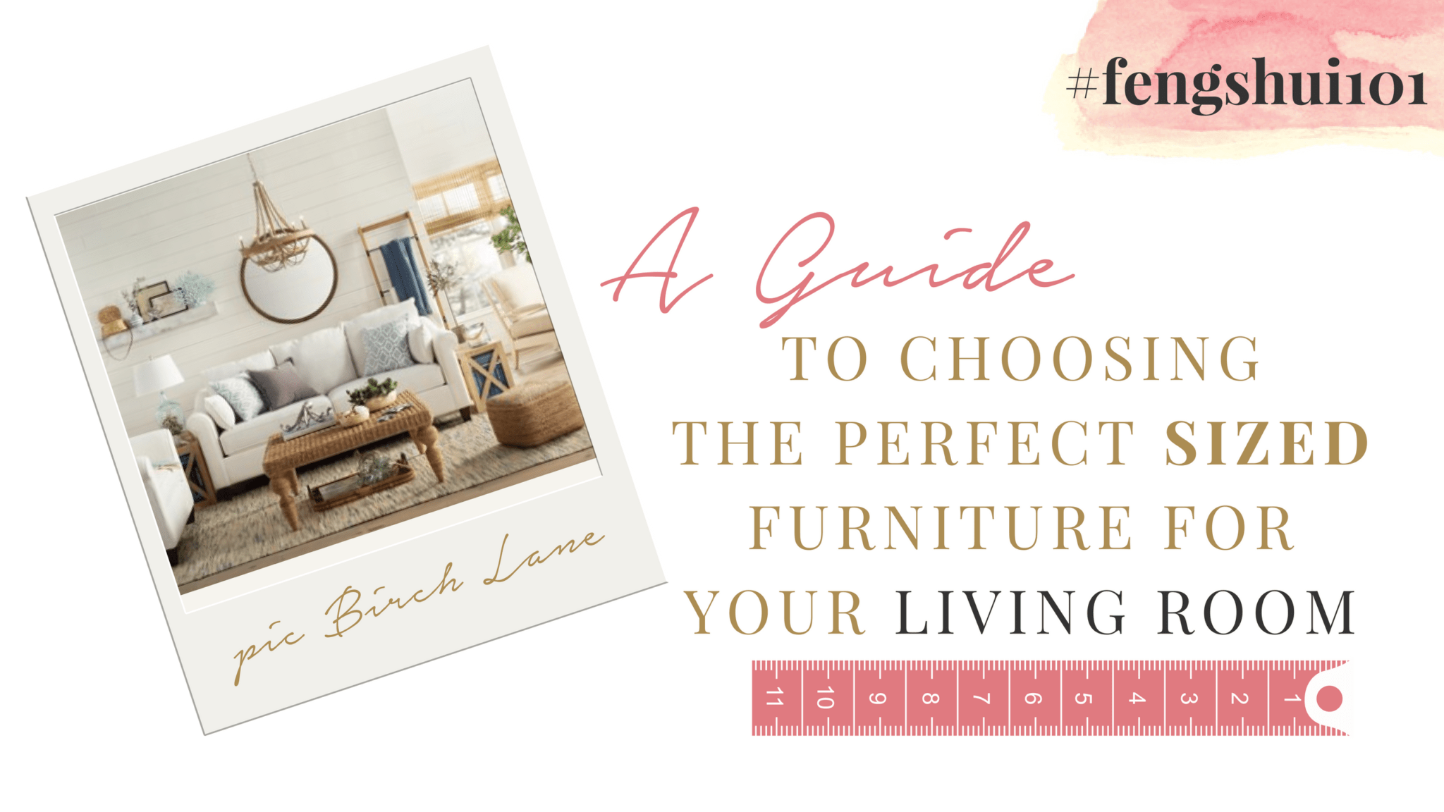 A Guide to Choosing the Perfect Sized Furniture for Your Living Room