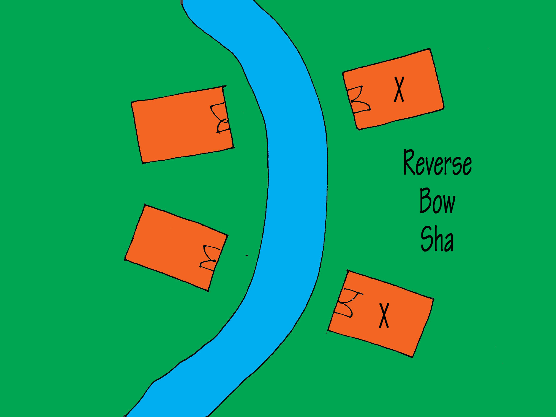 Inside and Outside of a Bend Feng Shui Unzip