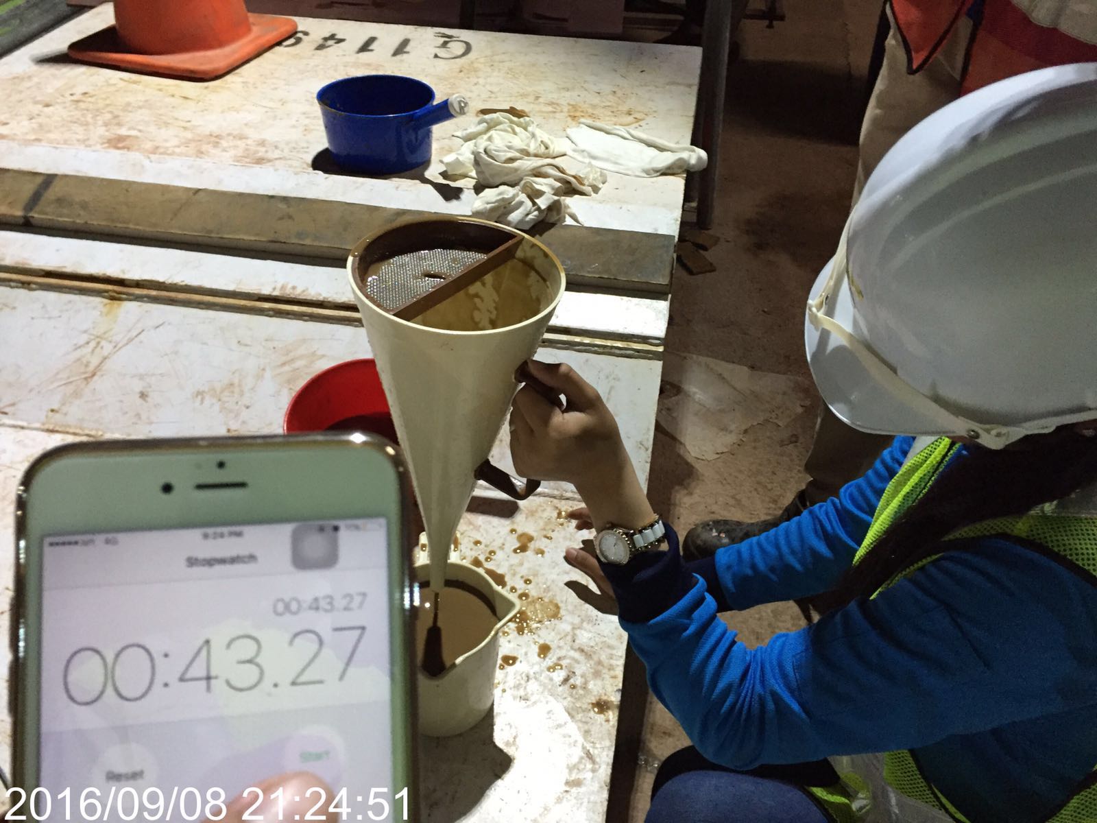 T222 Bentonite Testing