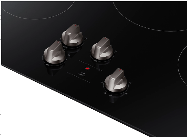 Samsung 30" Electric Cooktop Fens TT