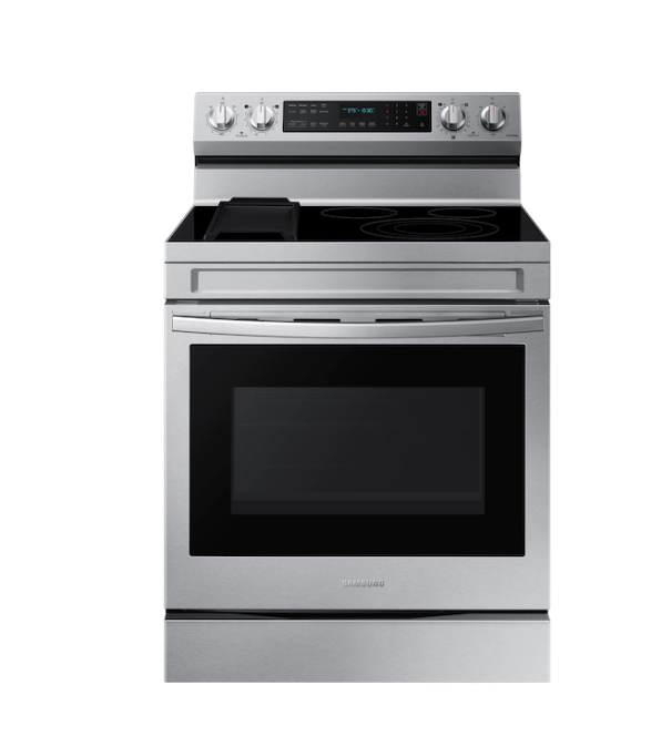 Freestanding Electric Range With Convection In Stainless Steel Range