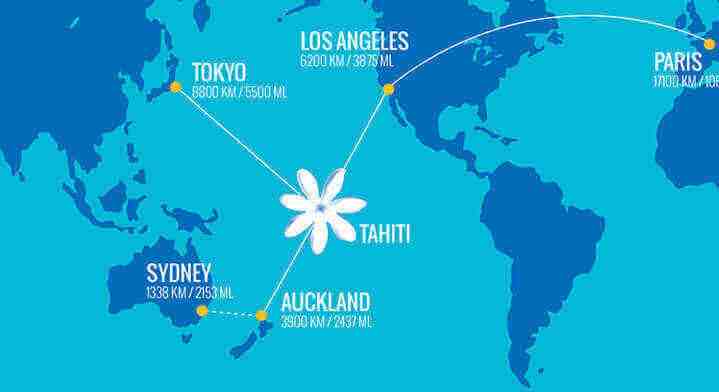 Où se trouve Tahiti sur la carte ? - fenua-tahiti.com