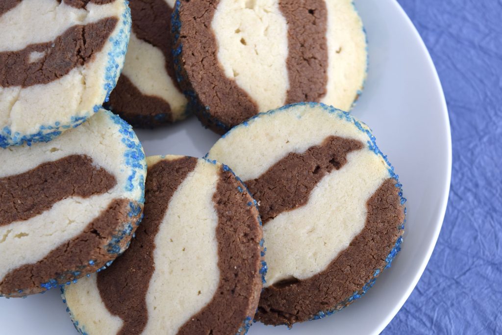 ZebraStriped Shortbread Cookies Feral Cooks