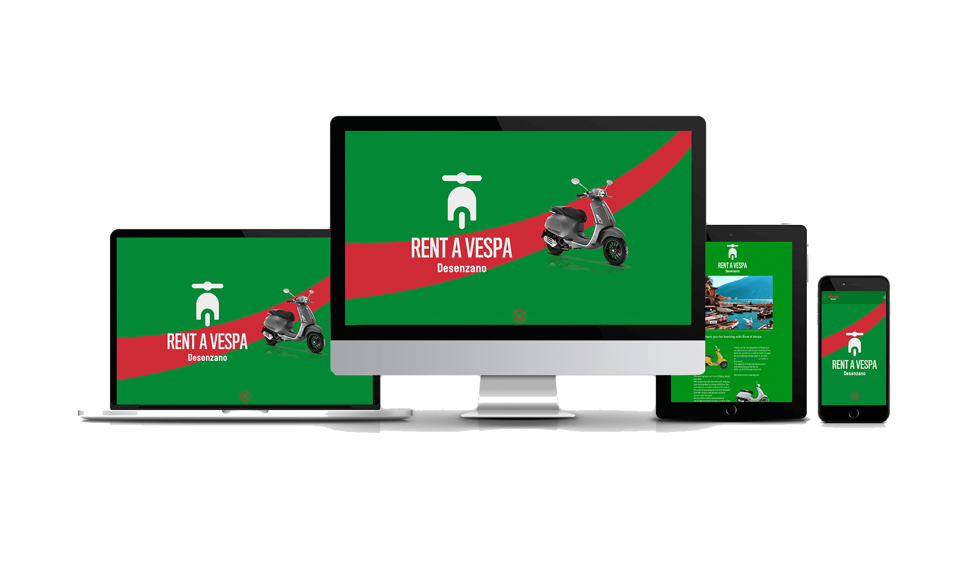 Rent A Vespa Ferðavefir