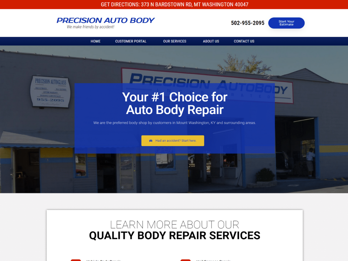Precision Auto Body Ferguson Computers