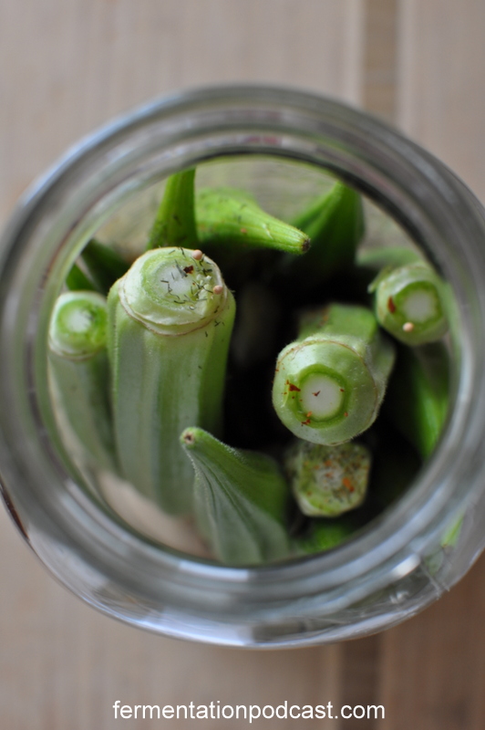 Pickled Okra Recipe The Fermentation Podcast