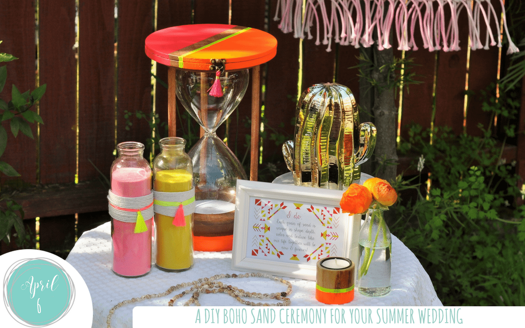 DIY Ideas for a Budget Friendly Sand Ceremony Fern and Maple