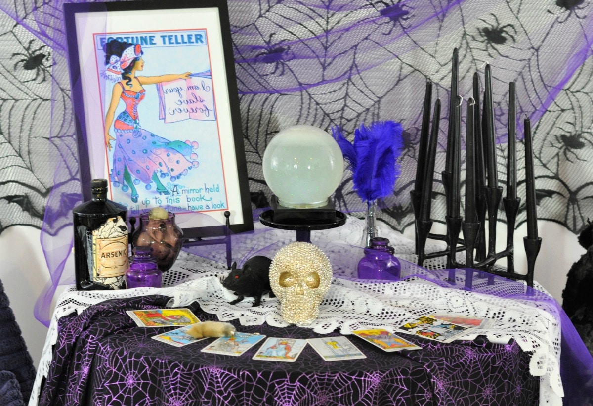 Host a Fortune Teller Halloween Craft Party Fern and Maple