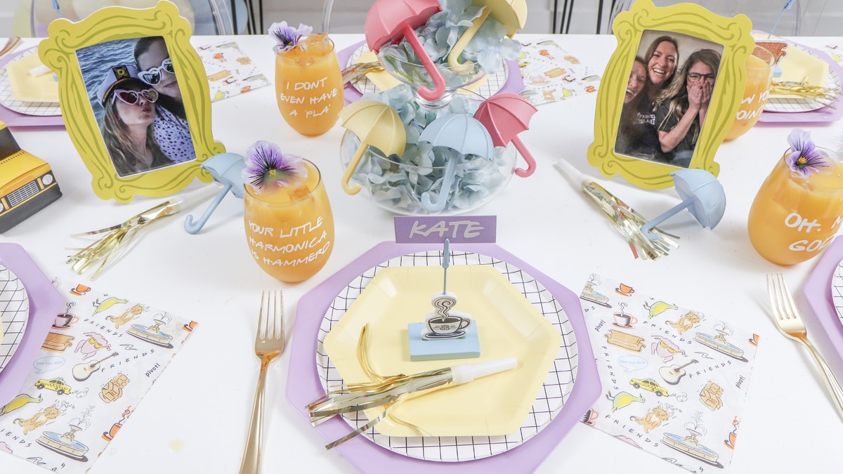 The One with All the Decor Ideas 20 Easy FRIENDS Themed Party Decor