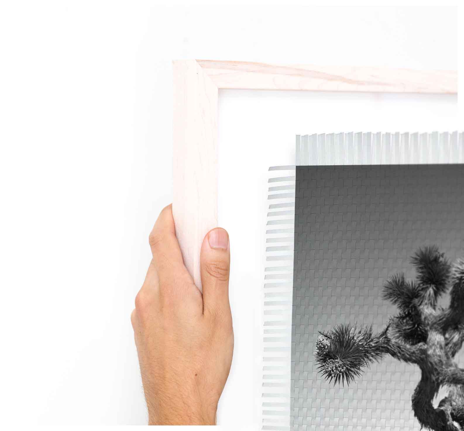 BLEACHED MAPLE GALLERY FRAME The Studio at Fernando Bengoechea